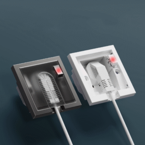 დამალული სოკეტი ჩამრთველით