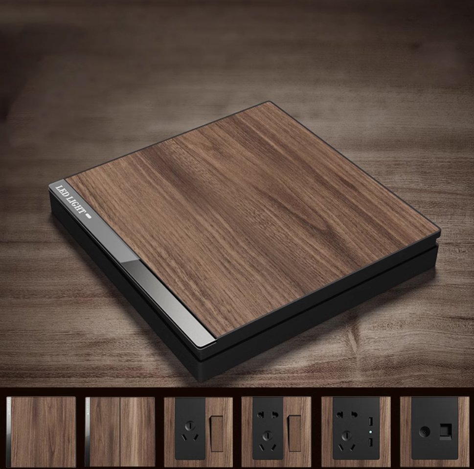 ჩამრთველი, ხის ფაქტურით - Image 2