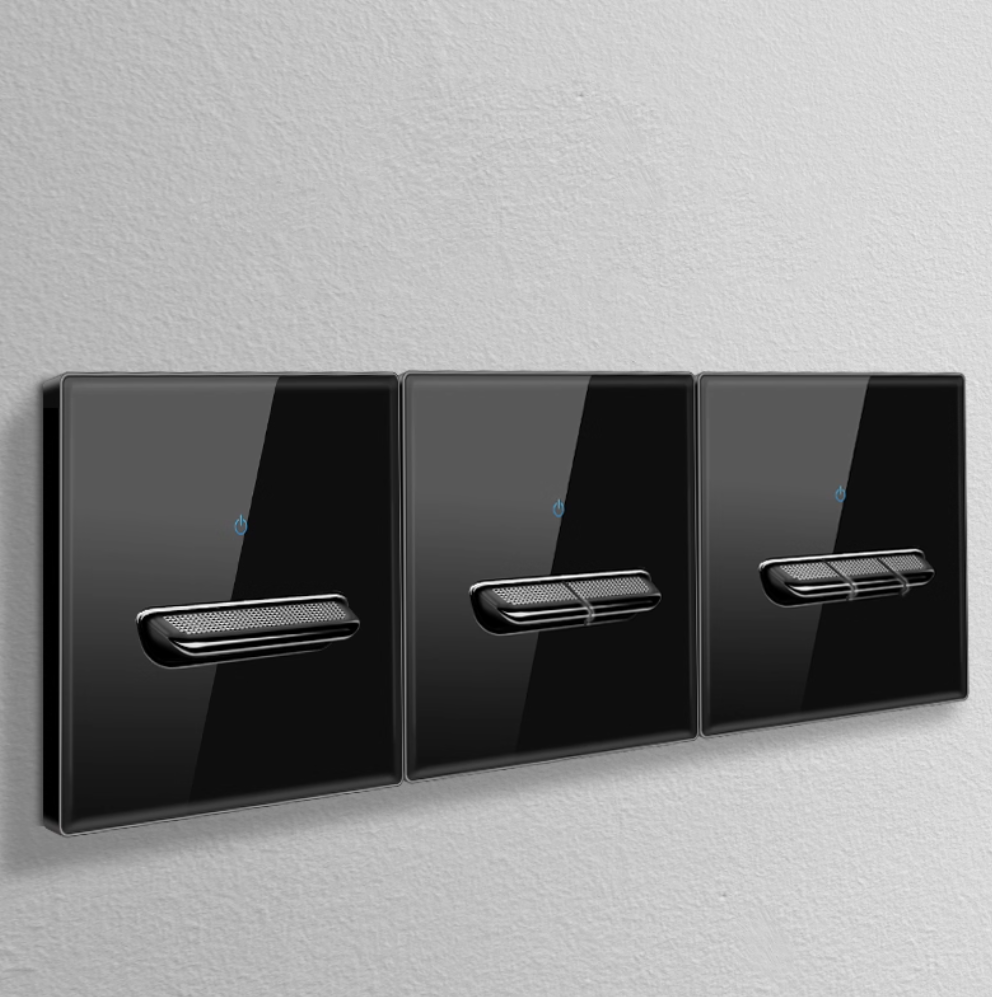 შავი ნაწრთობი მინის ბერკეტის გადამრთველი - Image 2