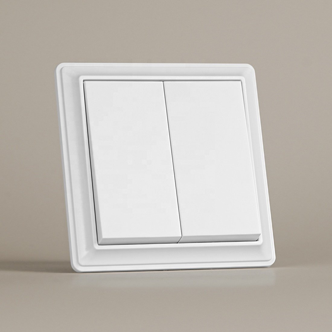 EW Series- 2 Gang Switch White