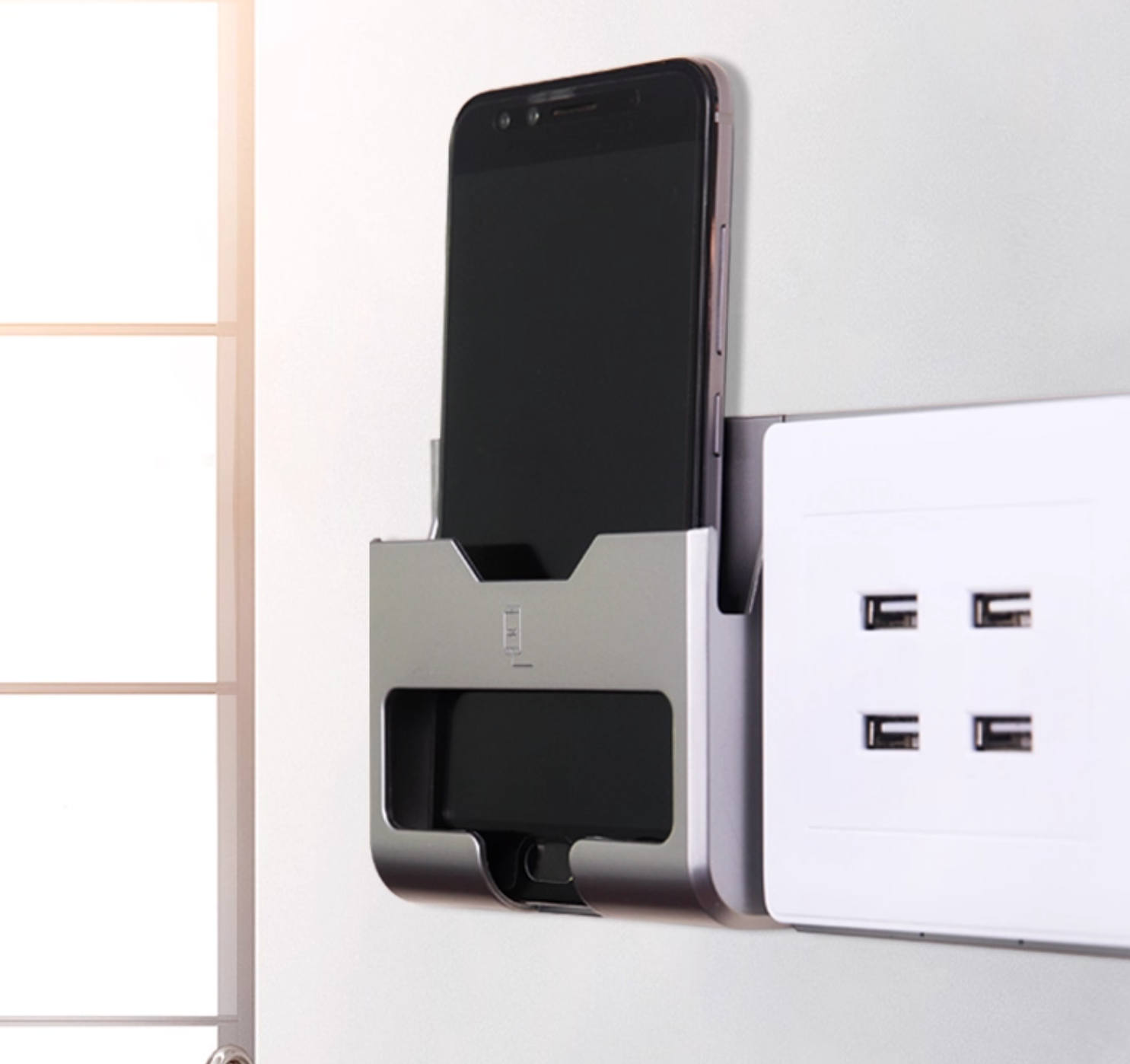 მობილური ტელეფონის დამტენი სადგამი